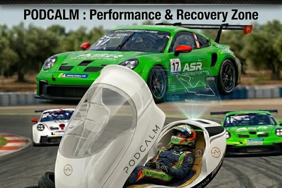 Capsule PODCALM sur la Porsche Challenge Cup